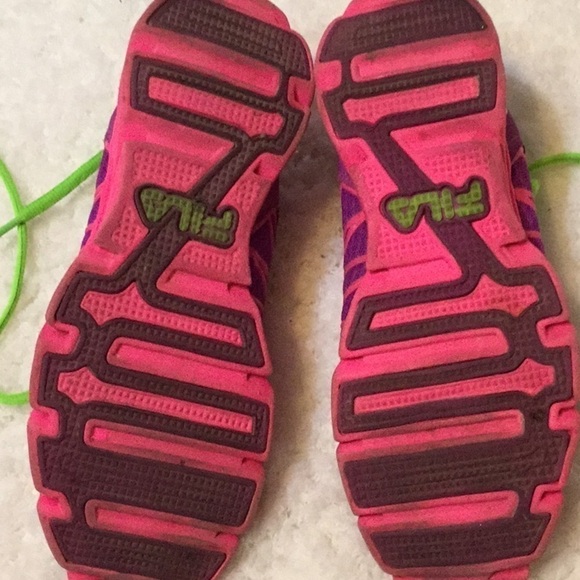 lace up fabric dls foam sneakers size 5 - Picture 3 of 4